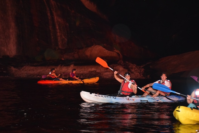 Travesía Nocturna en kayak por la Cascada de Ézaro